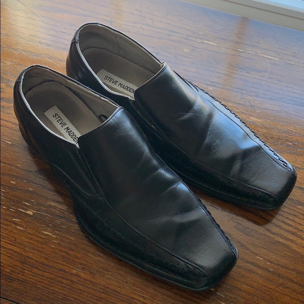 Black dress shoes 9.5 Steve Madden